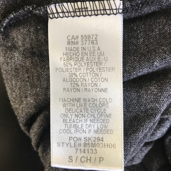 C&C California Romper in Charcoal Grey. Women’s size Small - Picture 6 of 6